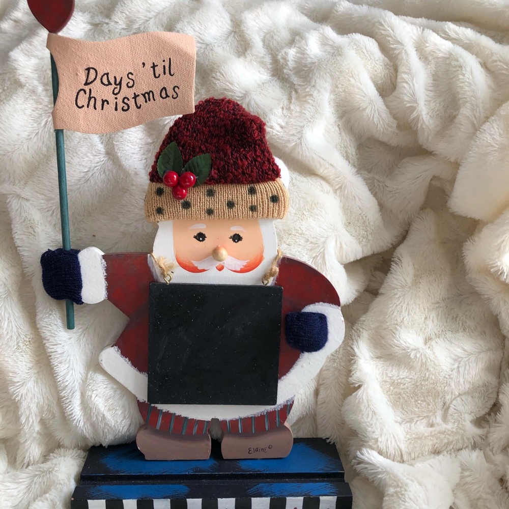 Elaine Thompson Standing Santa
